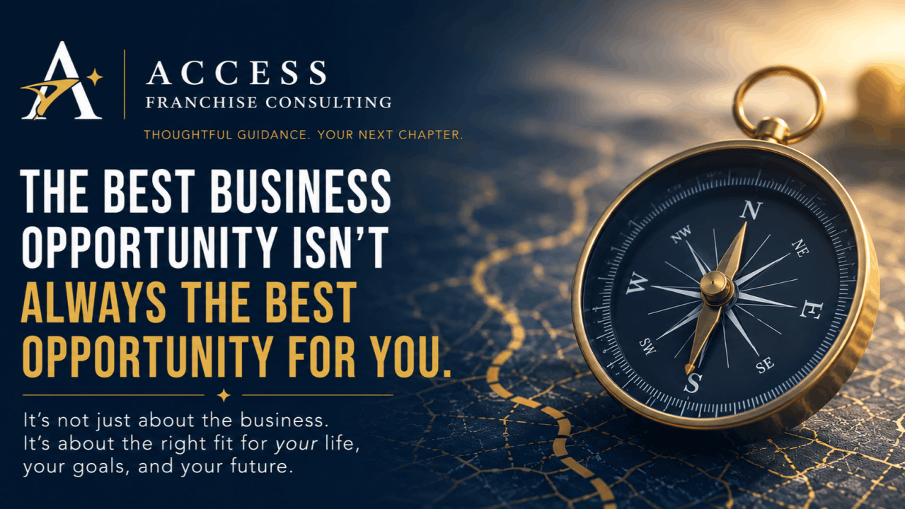 The Best Business Opportunity Isn’t Always the Best Opportunity for You