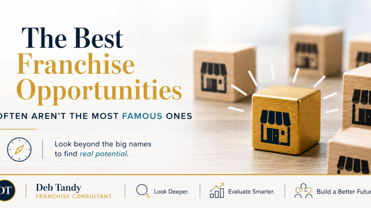 The Best Franchise Opportunities Often Aren’t the Most Famous Ones